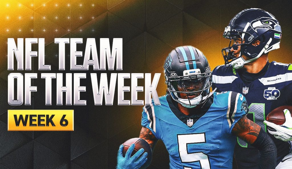Nfl Week 6 Team Of The Week: Rico Dowdle Stays Hot; Smith-Njigba Continues Rise