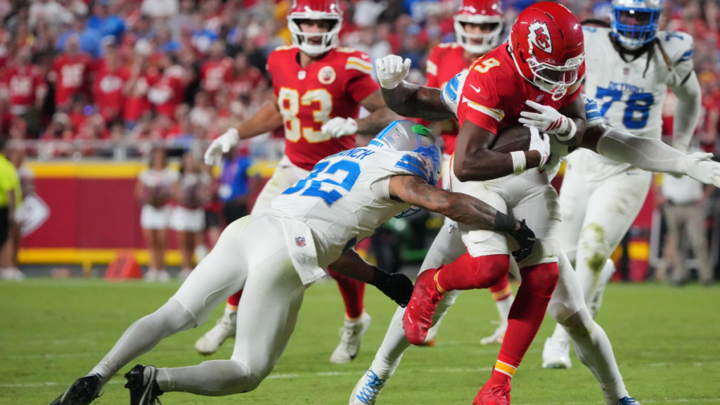 Look: Lions’ Brian Branch Instigates Fight With Chiefs Players At The End Of ‘Sunday Night Football’