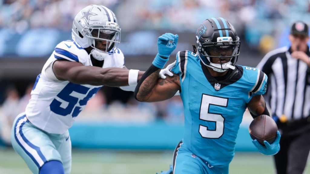 Panthers Rb Rico Dowdle Jabs Cowboys After 239-Yard Explosion Against Former Team: ‘They Weren’T Buckled Up’
