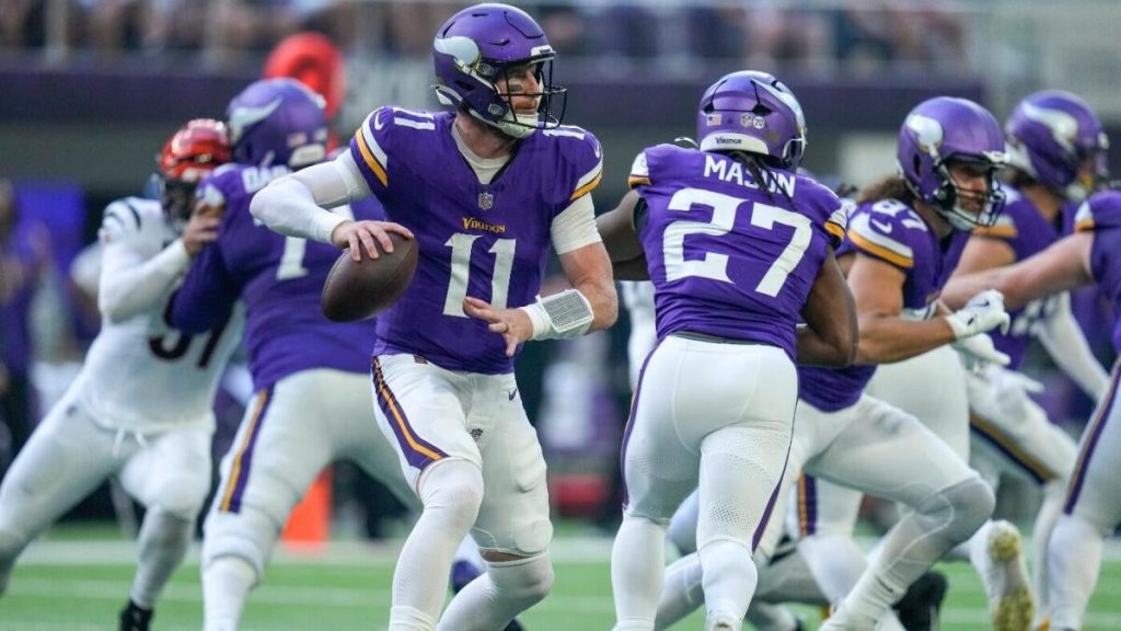 Wentz Mason Vikings Imagn Cbs