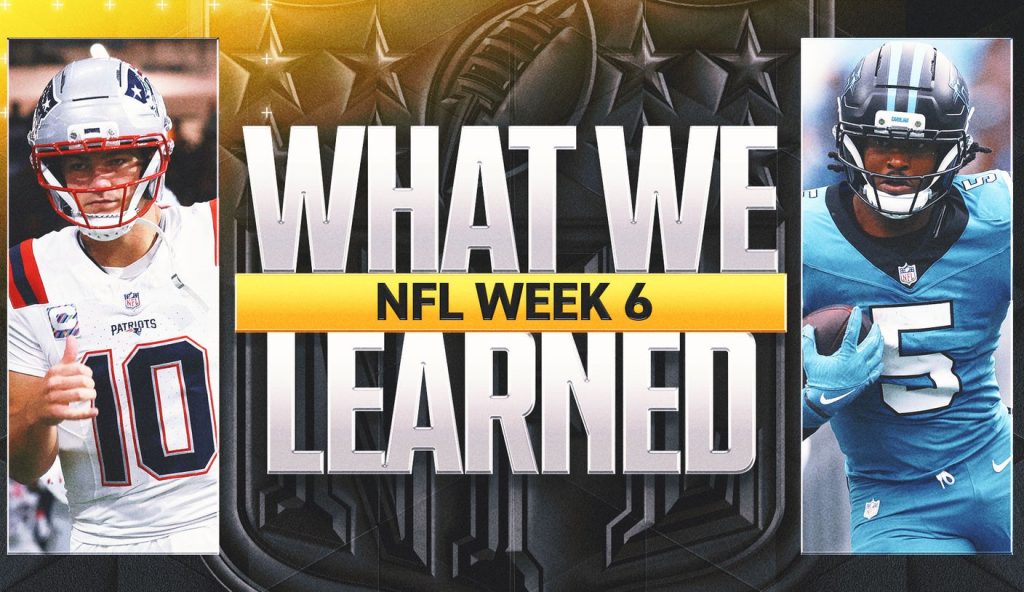 Drake Maye Is Having A Breakout Season, And What Else We’Re Learning In Week 6