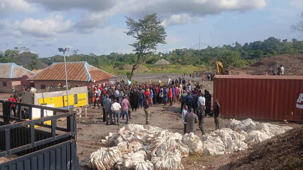 Nscdc Sealed Illegal Mining Site In Ebonyi