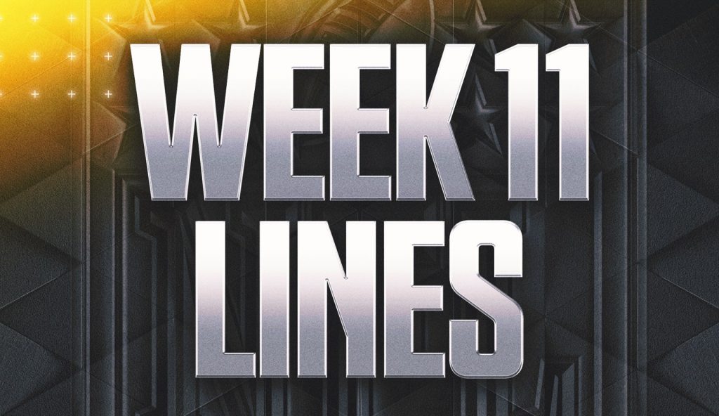 2025 Nfl Odds Week 11: Lines, Spreads For All 15 Games