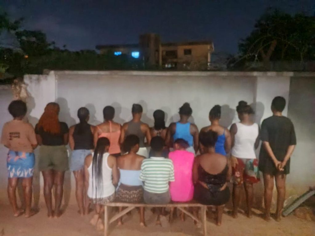 711337 Swat Busts ‘Notorious S3X Trafficking’ Ring, Rescues15 Young Ladies In Ondo