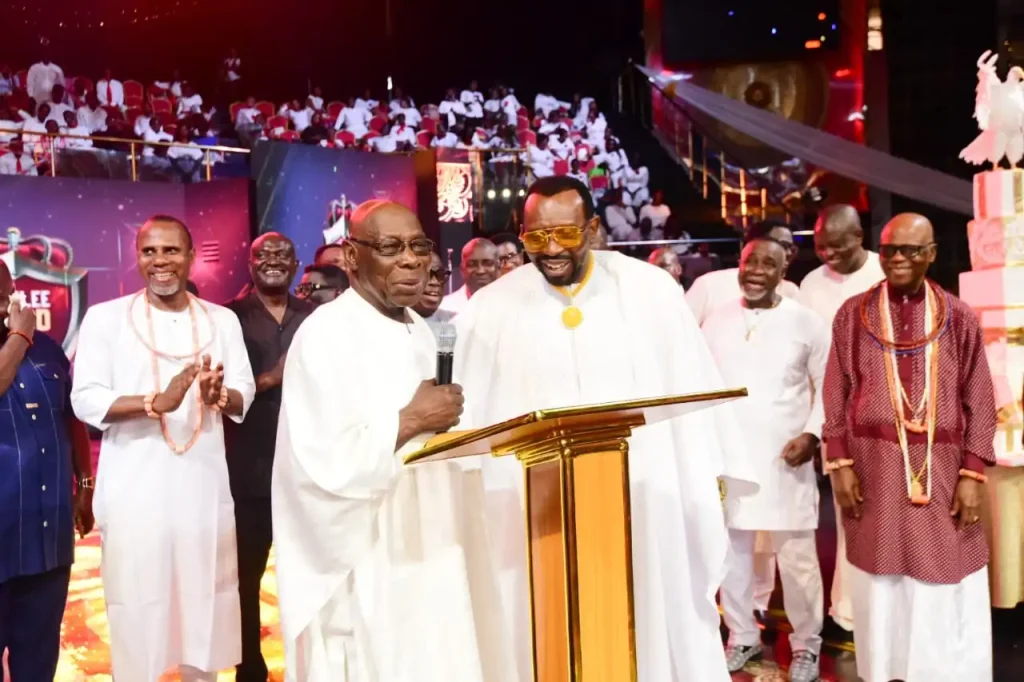 Obasanjo, Oborevwori Laud Pastor Oritsejafor As Global Icon Of Faith, Service