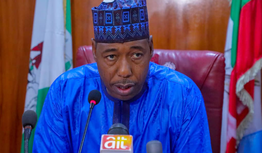 Governor Of Borno State Babagana Zulum