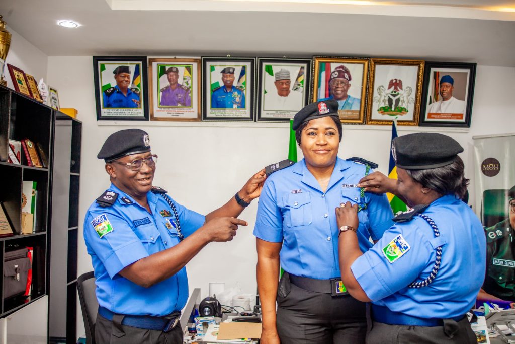 Oyo Cp Decorates 365 Newly Promoted Police Officers