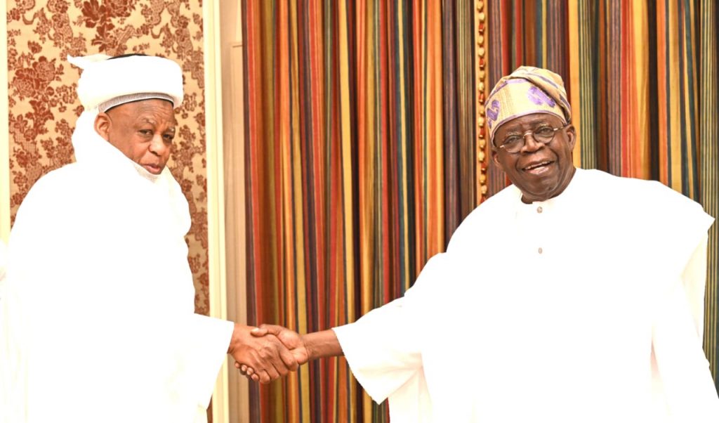 Tinubu Meets Sultan Of Sokoto