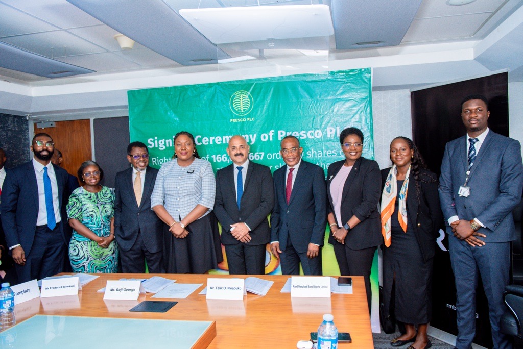 Presco Plc Announces ₦250Bn Rights Issue To Fund Expansion, Strengthen Regional Market Leadership