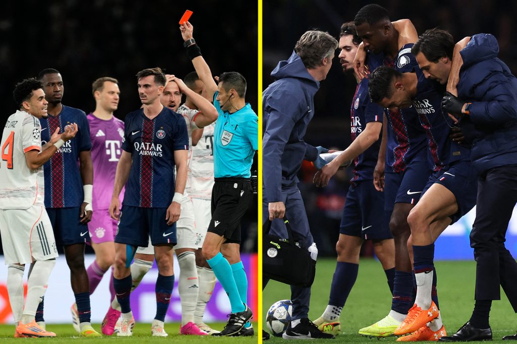 Broadcaster Refuses To Show Luis Diaz Tackle That Left Achraf Hakimi In Tears