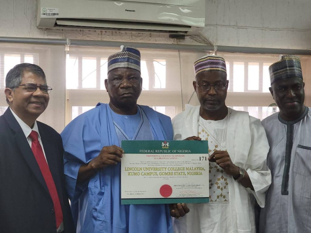 Gombe Govt Receives Nuc License For Lincoln Varsity Kumo Campus