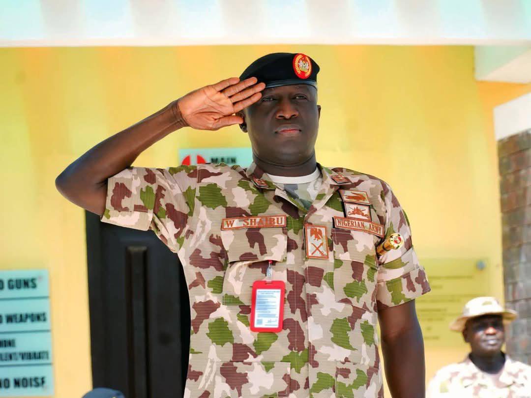 Major General W. Shaibu As The New Chief Of Army Staff