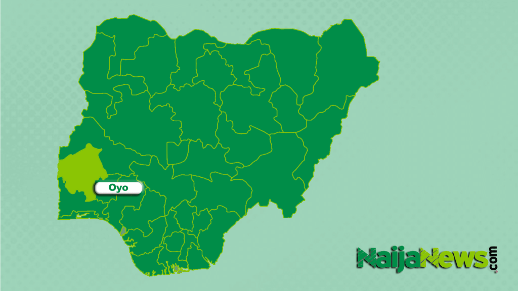 Map Of Oyo State Nigeria