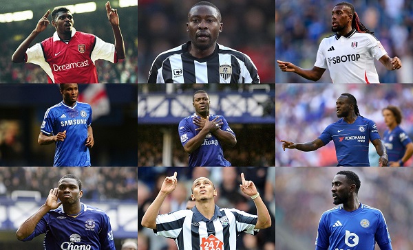 Full List: 15 Nigerian Players With Most Premier League Appearances