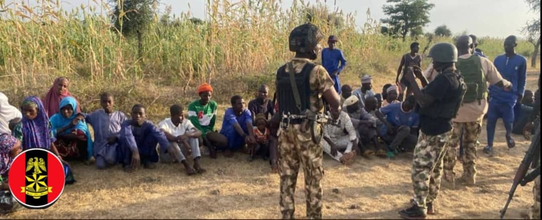 Nigerian Troops And Kidnap Victims