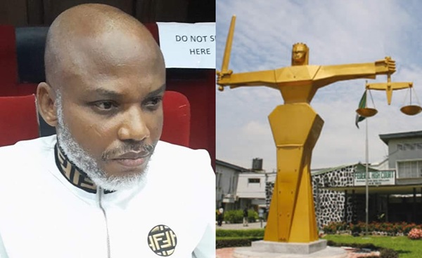 Nnamdi Kanu 1 Just In: Court Gives Nnamdi Kanu Last Chance To Enter Defence Or Forfeit Same
