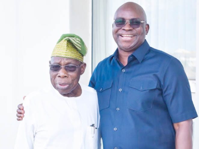 Obasanjo And Fayose 2