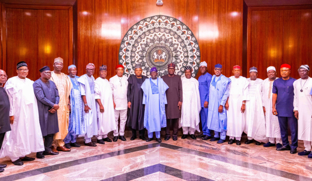 President Bola Ahmed Tinubu And Vice President Kashim Shettima With Nigeria Governors President Bola Ahmed Tinubu And Vice President Kashim Shettima With Nigeria Governors