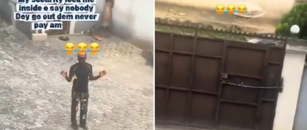 Drama As Security Guard Locks Tenants Inside Compound Over Unpaid Salary