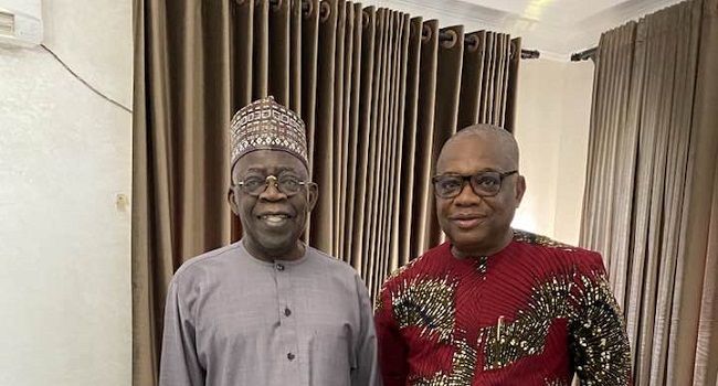 Tinubu And Orji Kalu