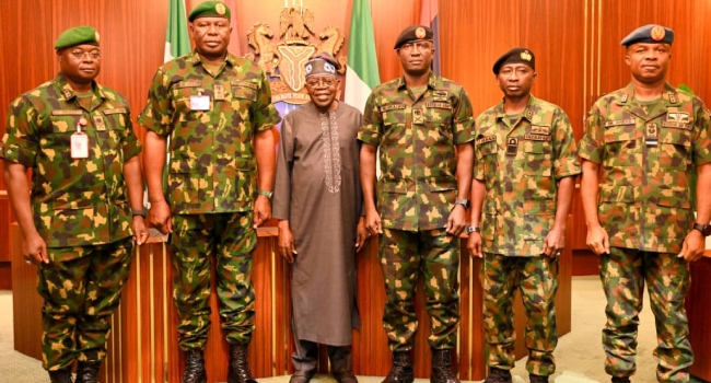 Tinubu Service Chiefs 2