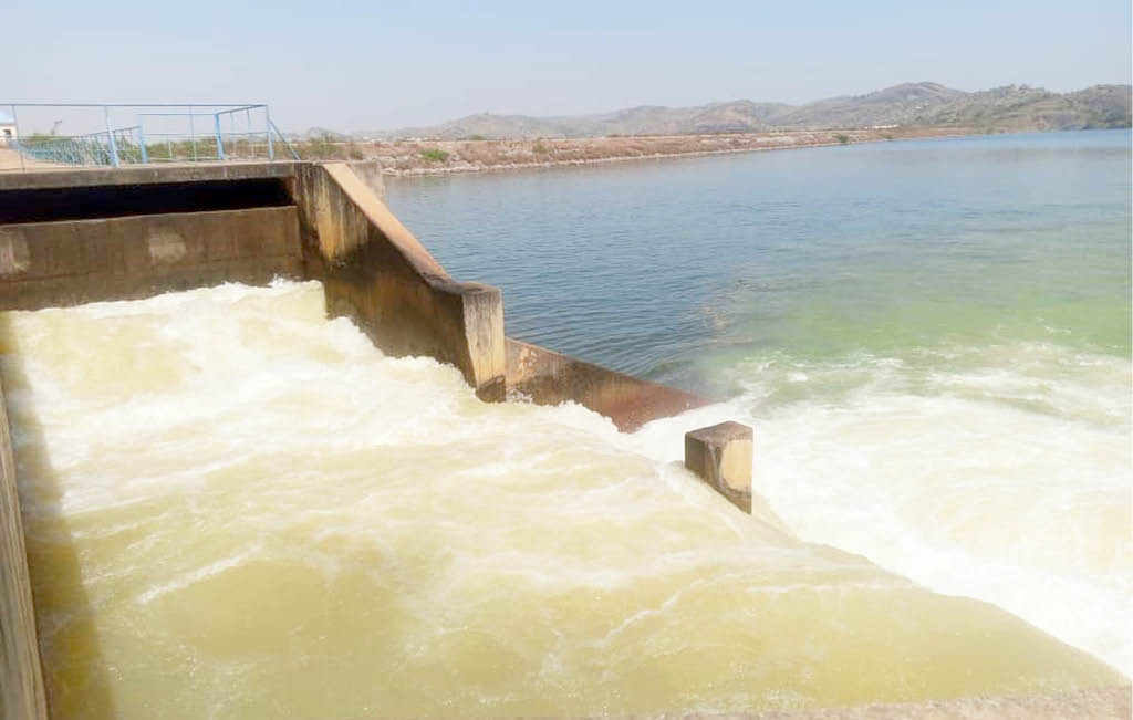 Water From Gurara Dam Flowing Into Usuman Dam In The Fct