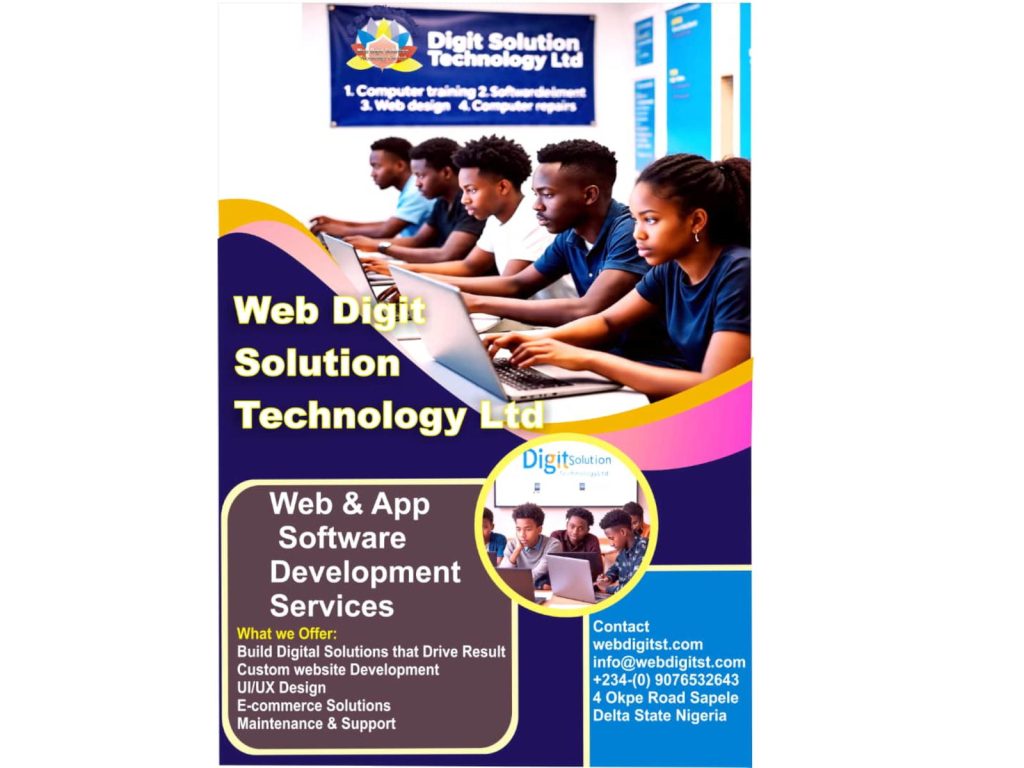 Web Digit Solution Technology Limited Powering Digital Growth For Nigerian Businesses