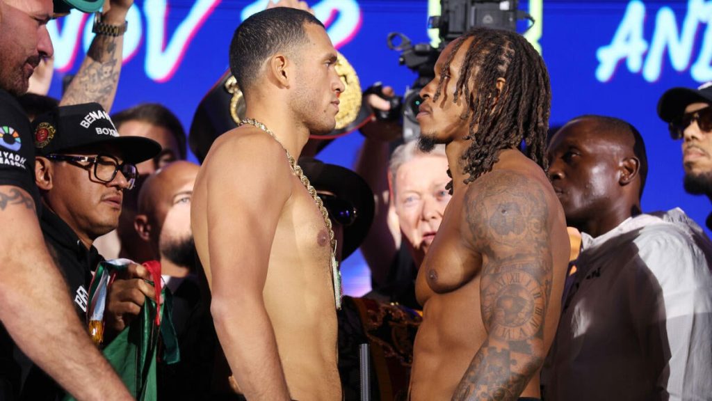Benavidez Yarde Faceoff
