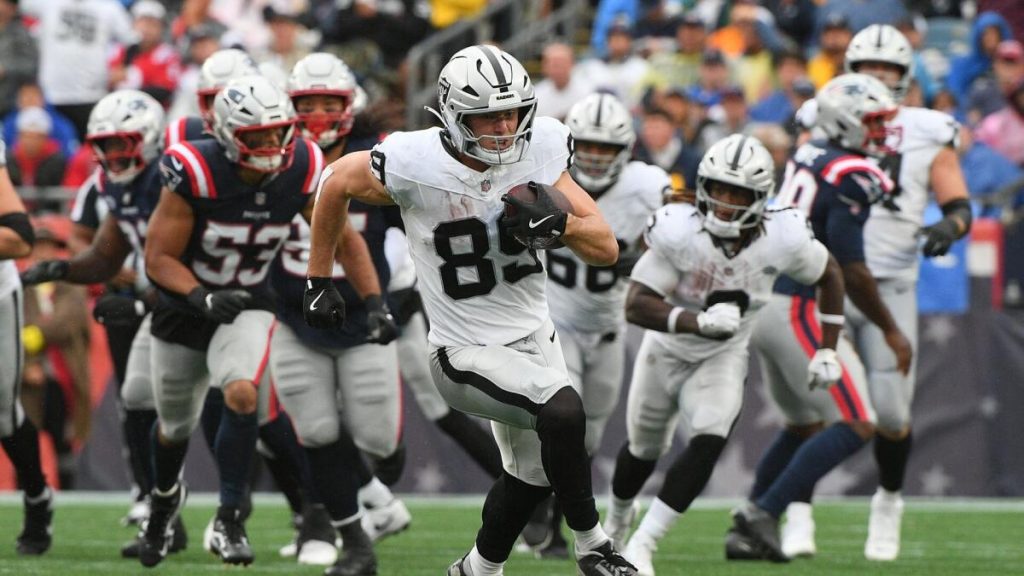 Brock Bowers Las Vegas Raiders Imagn Images