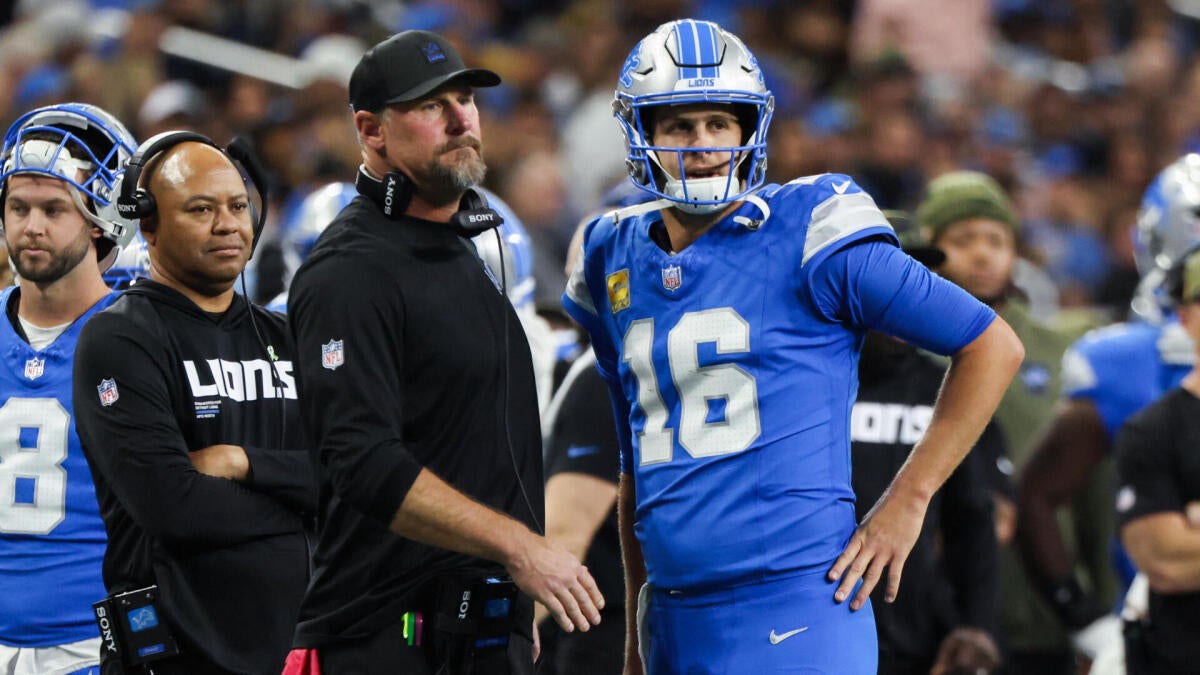 Dan Campbell Jared Goff Lions