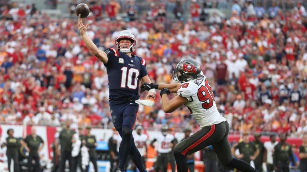 Drake Maye New England Patriots 3