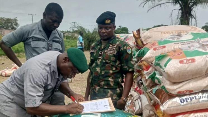 Navy Hands Over Seized Rice, Petrol To Customs, Civil Defence In Lagos