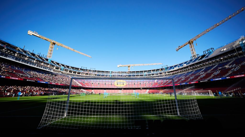 General View Stadium Open Training 1036847363 Iconic Stadium Reopens To Fans – But £1.3Bn Renovation Is Nowhere Near Completed