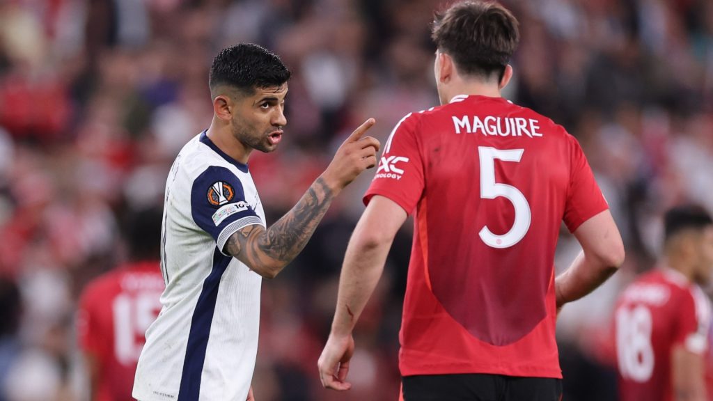 Harry Maguire Manchester United Reacts 996979921 Spurs V Man United Live Commentary: Kick-Off Time And Team News For Prem Clash