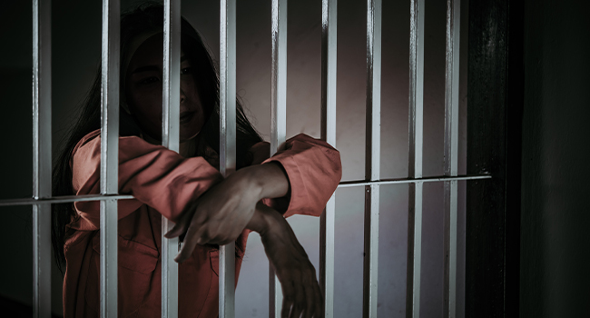 Human Being In Prison