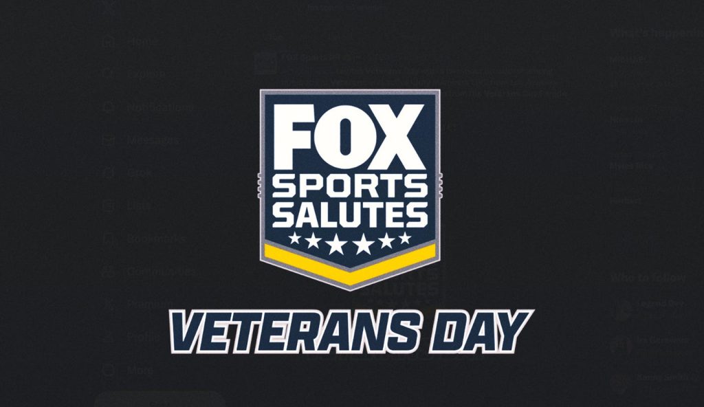 ‘Fox Nfl Sunday’ Continues Tradition Of Honoring Veterans Day, U.s. Armed Forces