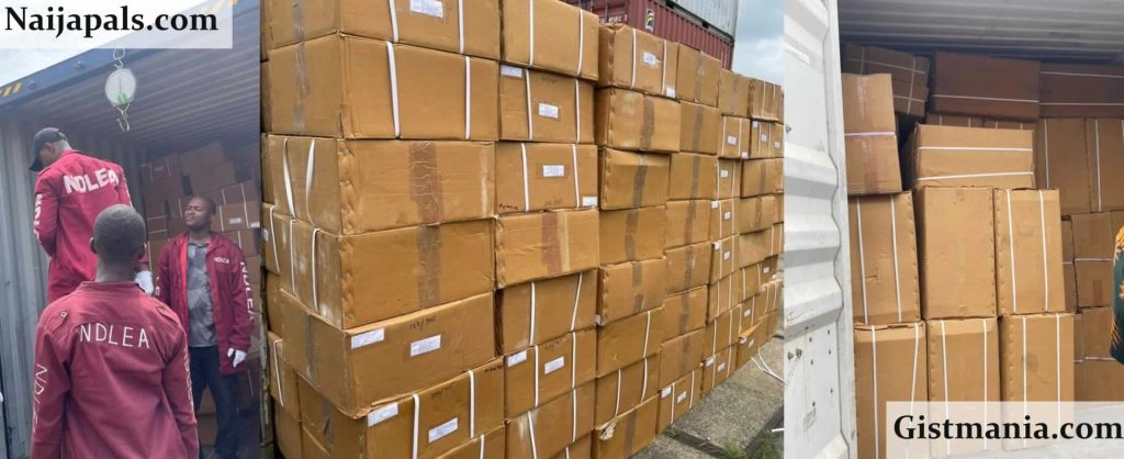 Ndlea Intercepts Codeine Consignments Ndlea Intercepts Codeine Consignments