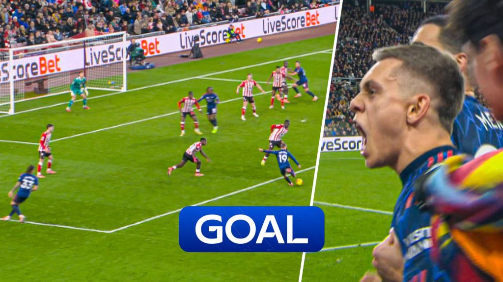 Leandro Trossard Rocket Puts Arsenal Into The Lead At Sunderland!