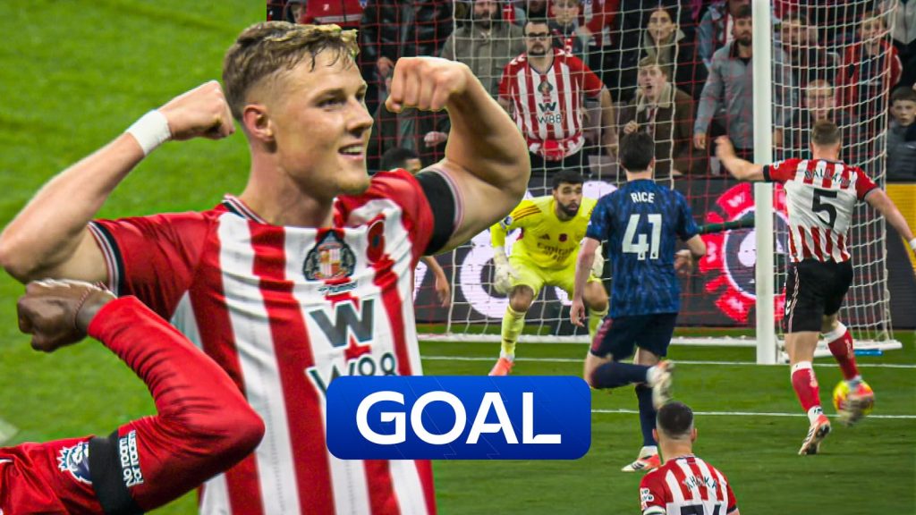 Skysports Ballard Sunderland 7076153 Daniel Ballard Hits Sunderland In Front Against Arsenal!