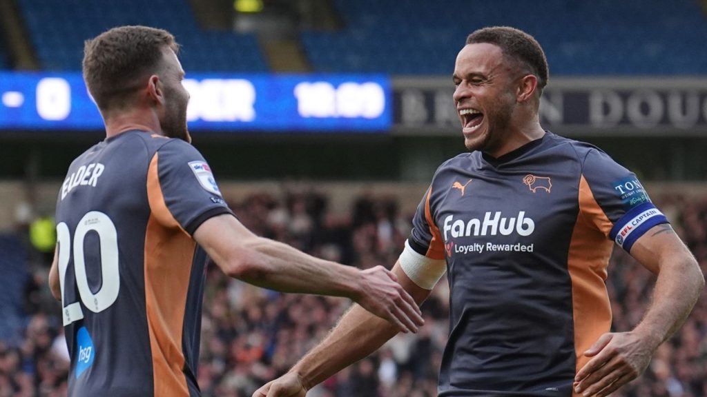 Blackburn Rovers 2-1 Derby County: Carlton Morris Scores Again As John Eustace Wins On Return To Ewood Park