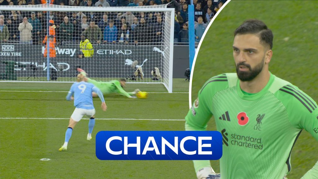 Manchester City Vs Liverpool: Giorgi Mamardashvili Denies Erling Haaland Pen