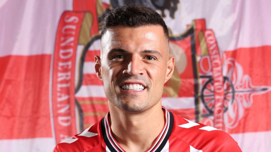 Skysports Granit Xhaka Sunderland 6977771 Granit Xhaka: How Former Arsenal Midfielder Became Sunderland’S Saviour As Regis Le Bris Calls Him A ‘Second Coach’