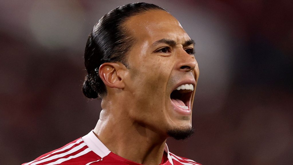 Skysports Van Dijk Virgil Liverpool 7072335 Liverpool Captain Virgil Van Dijk Challenges Wayne Rooney Over Criticism Of His Leadership In Awkward Interview