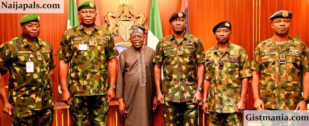 Tinubu And Service Chiefs