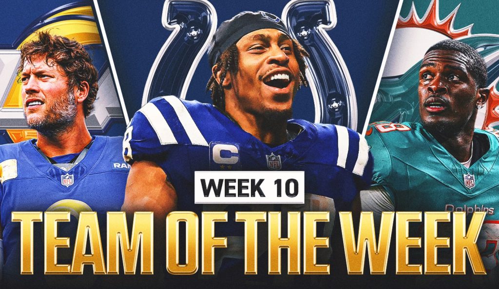 Nfl Week 10 Team Of The Week: Jonathan Taylor Headlines Sunday’S Best
