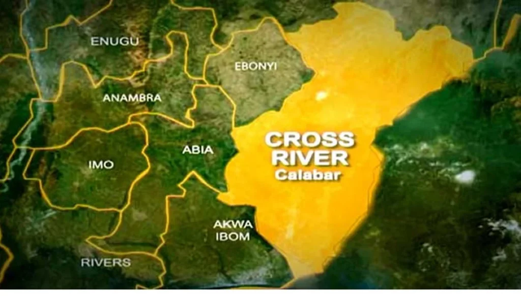 Cross River State map 1 Cross River State map 1