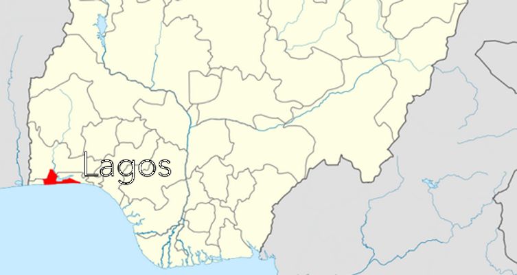 Lagos map Lagos map