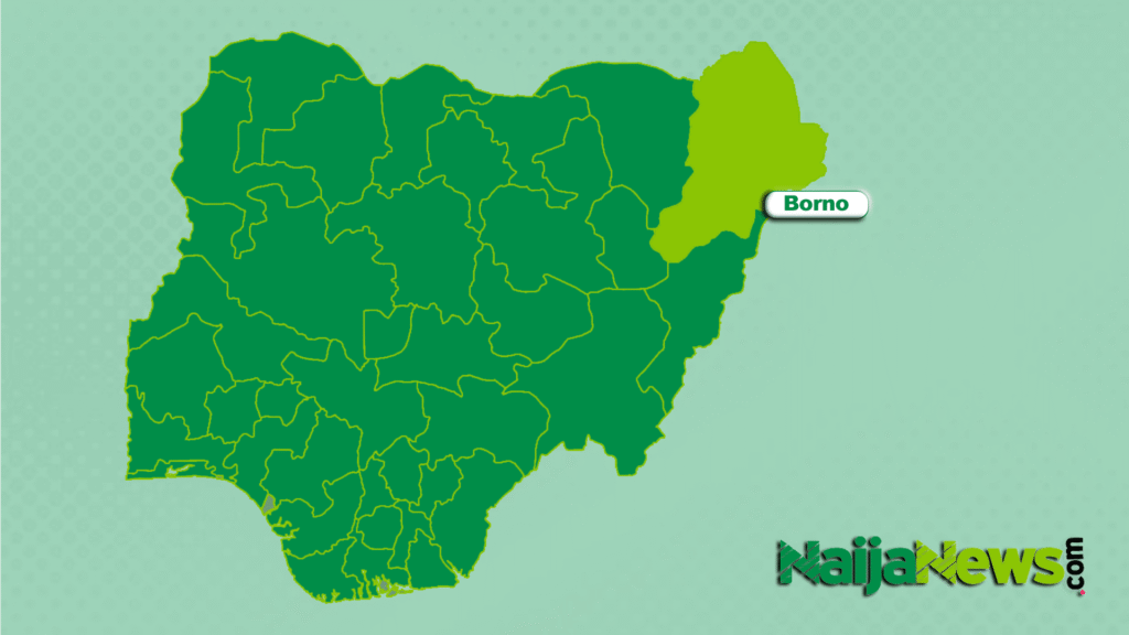 Map Of Borno State Nigeria Map Of Borno State Nigeria