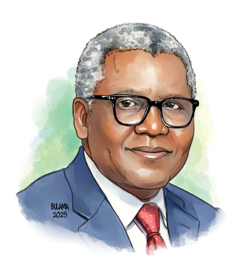 President of the Dangote Industries Limited Alhaji Aliko Dangote President of the Dangote Industries Limited Alhaji Aliko Dangote