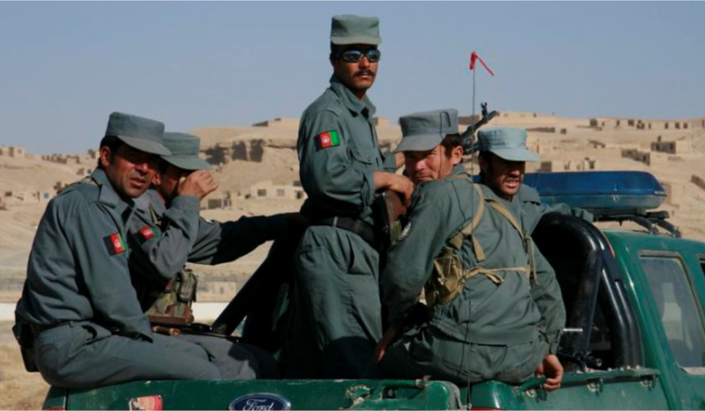 Afghan Police Officers Afghan Police Officers